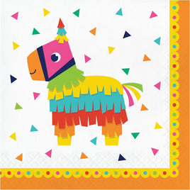 FIESTA FUN 2 PLY LUNCH NAPKINS 16 CT