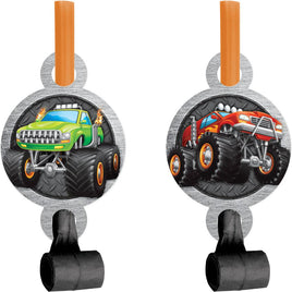 Monster Truck Rally Blowouts with Medallion 8 ct.