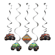 Monster Truck Rally Dizzy Danglers 5 ct. 