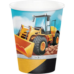 9 oz. Big Dig Construction Paper Cups 8 ct. 