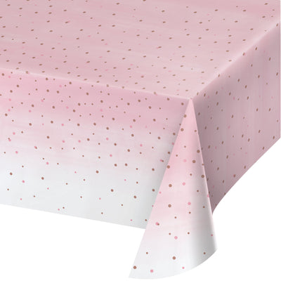 Rose All Day  Plastic Tablecover 54
