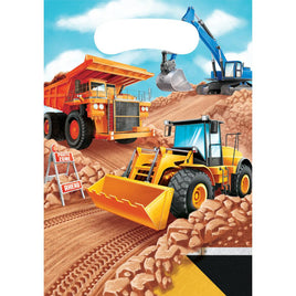 Big Dig Construction Loot Bag 8 ct. 
