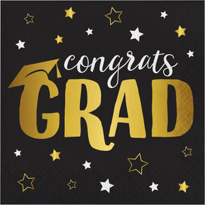 Grad Adventure Lunch Napkins 16 ct. 