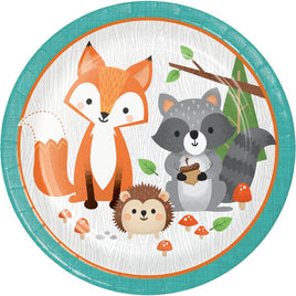 WILD ONE PAPER LUNCH PLATES 8 CT.