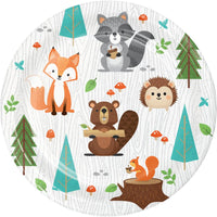 WILD ONE PAPER DESSERT PLATES 8 CT. 