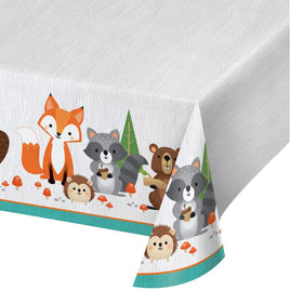 WILD ONE PLASTIC TABLECOVER 54in.X102in.  1 CT.