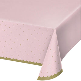 STYLISH SWAN PLASTIC TABLECLOTH 54X102