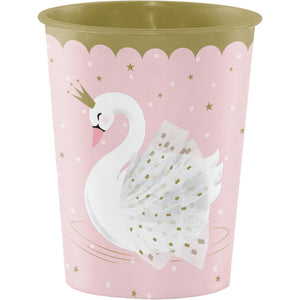 STYLISH SWAN 16 OZ TUMBLER 1 CT