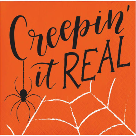 Creepin it Real Beverage Napkins 16 ct. 
