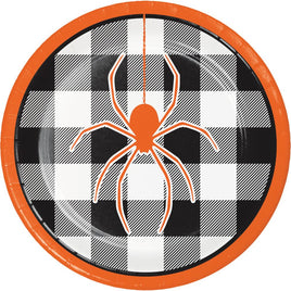 Spider Dessert Plates 8 ct. 