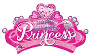 32" Princess Crown/Gem Foil Balloon