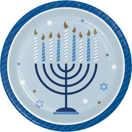 Hanukkah Celebration Dessert Plates 8 ct.