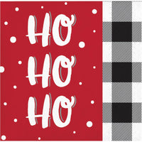 Santa Fun Beverage Napkins 16 ct.