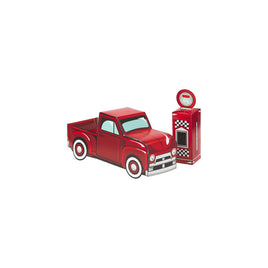 VINTAGE RED TRUCK 3D CENTERPIECE  1 CT. 