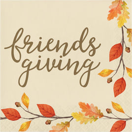 THANKFUL FRIENDSGIVING LUNCH NAPKINS 16 CT.