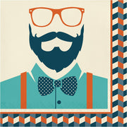 HIPSTER BIRTHDAY 2 PLY LUNCH NAPKINS 16 CT