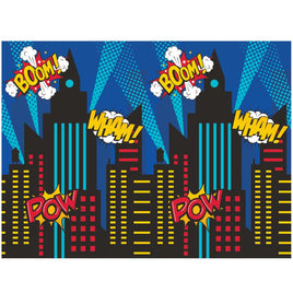 Superhero Party Photo Backdrop 1 ct.