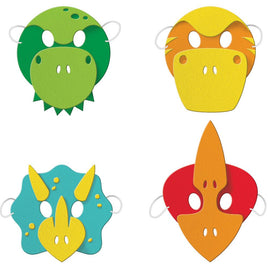 Dinosaur Friends Foam Masks 4 ct.