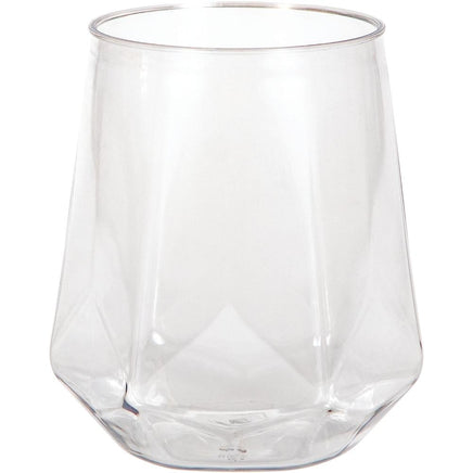 14OZ. STEMLESS PLASTIC WINE GLASS 