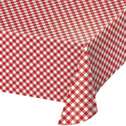 Classic Gingham Paper Tablecover 54" X 102"  1 ct.