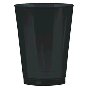 10 oz black plastic cup 72ct 
