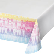 TIE DYE PARTY PAPER TABLECOVER 1 CT. 