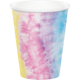9OZ. TIE DYE PARTY  CUPS  8 CT. 