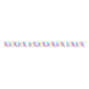TIE DYE PARTY BANNER 1 CT