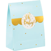BLUE OH BABY FAVOR BAG 8CT