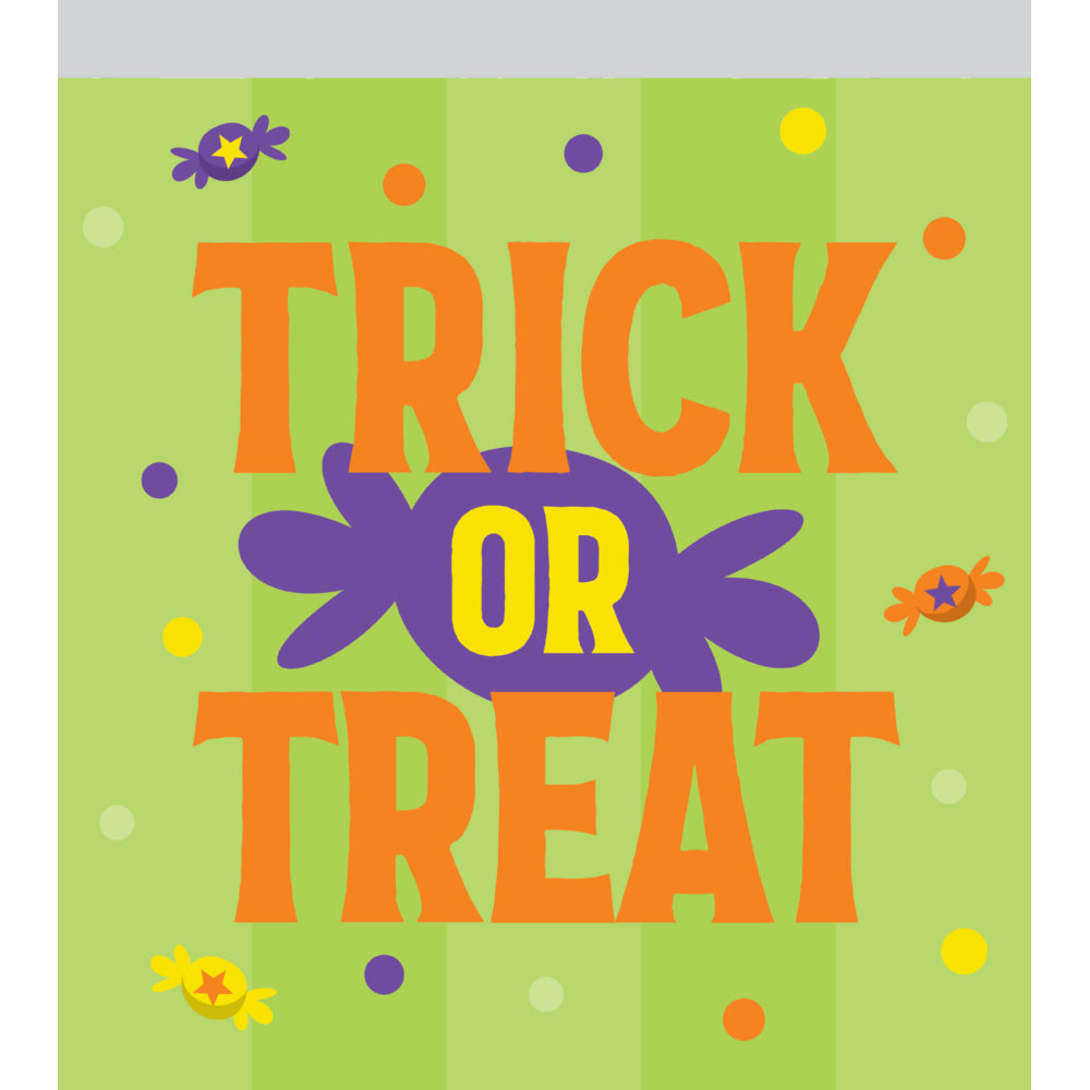 Trick or Treat Favor Bag w/ Zip 10 ct.