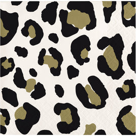 Leopard Beverage Napkins 16 ct.