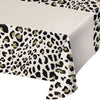 Leopard Print Paper Tablecover 54"X 102"