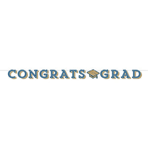 Glittering Grad Shaped Banner 1 ct.