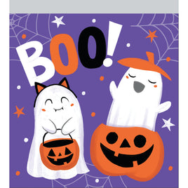 Ghosts Boo Favor Bag w/zip 10ct.