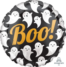 17" Boo Ghost Foil Balloon