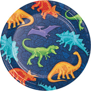 7" Dino Dig Paper Plates 8 ct.