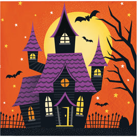 Haunted House Beverage Napkins 16 ct.
