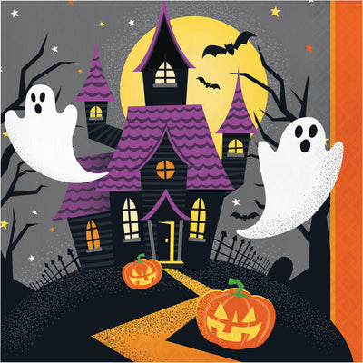 Haunted House Lunch Napkins 16 ct.