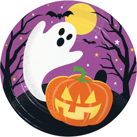 7" Haunted House Dessert Plates 8 ct.