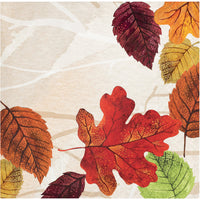 Luxe Leaves Beverage Napkins