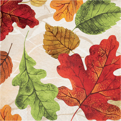 Luxe Leaves Lunch Napkins