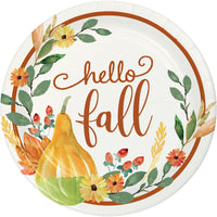 7" Giving Thanks Dessert Paper Plates 8 ct.