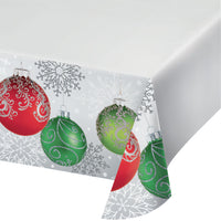 Elegant Ornaments Paper Tablecover 1 ct. 54"X102"