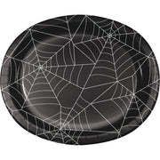 Spider Webs Oval Platter 8 ct.