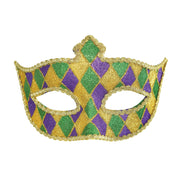 Mardi Gras Harlequin Mask