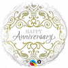 18" Happy Anniversary Foil Balloon