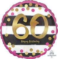 18" PI/GO MILESTONE BIRTHDAY HOLOGRAPHIC