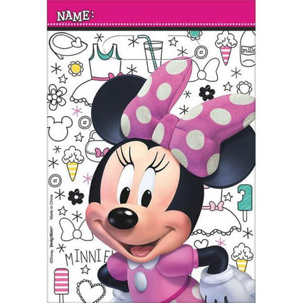 Minnie Mouse Happy Helper Loot Bags 8 ct