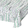 Minted Milestone Paper Table Cover 54" X 96"  1 ct.