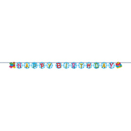 Block Bash Ribbon Banner 1 ct.